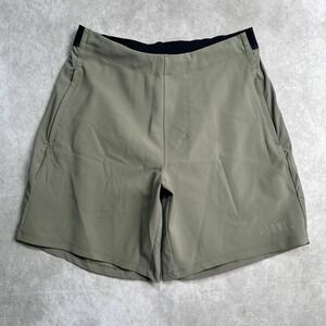 NOBULL Mens Training Shorts Olive Green Medium Athletic CrossFit Gym 7 Inch